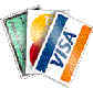 We accept all three major credit cards!